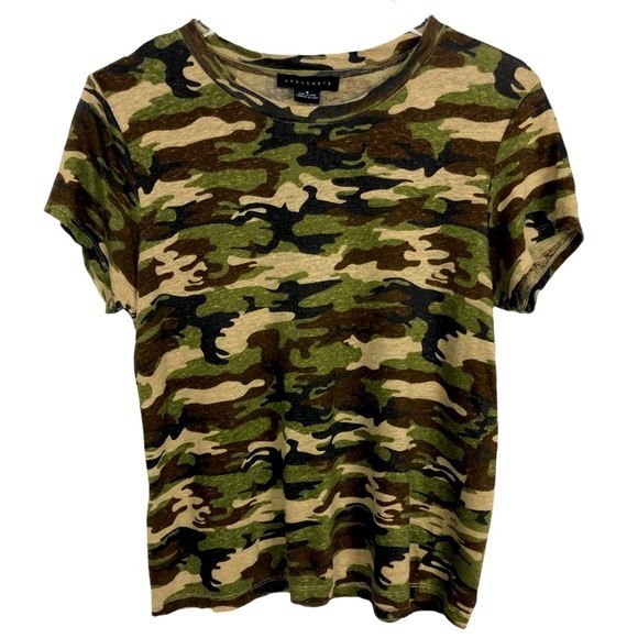 Tops - Sanctuary | Camo Print Jersey Sz M